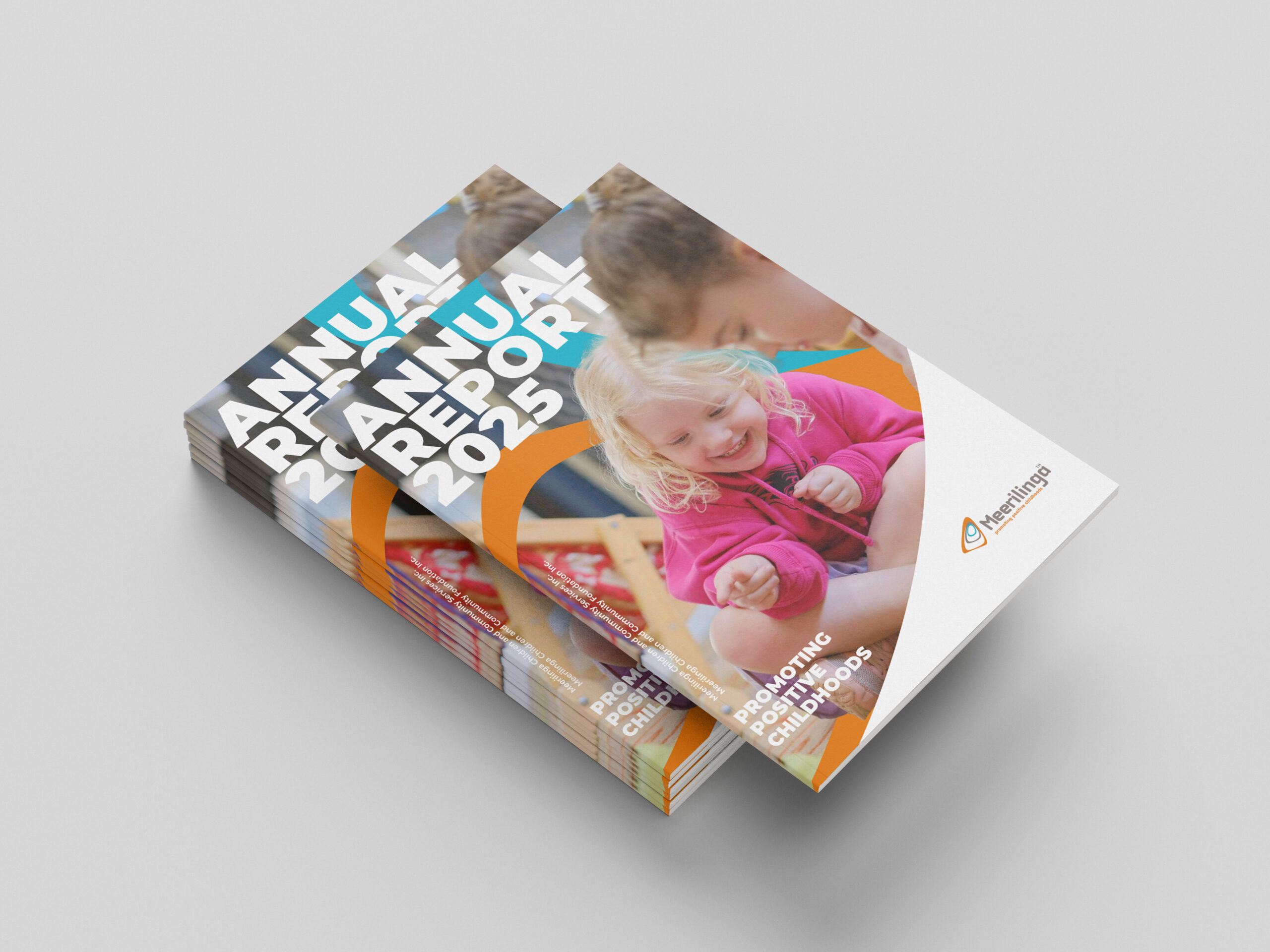 Meerilinga annual report design spread